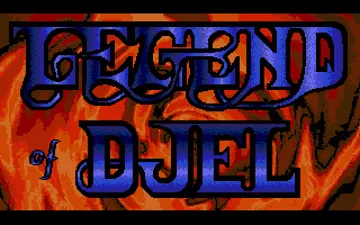 Legend of Djel screen shot title